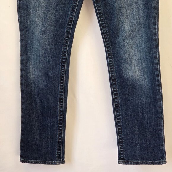 Kut From The Kloth Straight Leg Dark Wash Jeans Size 6 Short - Picture 3 of 12